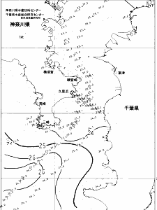東京湾口海況図(2021/09/21)