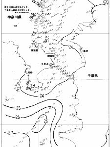 東京湾口海況図(2021/09/22)