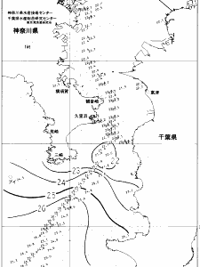 東京湾口海況図(2021/10/03)