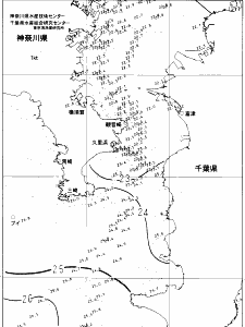 東京湾口海況図(2021/10/08)