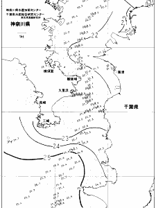 東京湾口海況図(2021/10/15)