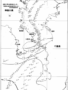 東京湾口海況図(2021/10/21)