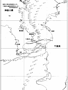 東京湾口海況図(2021/10/23)