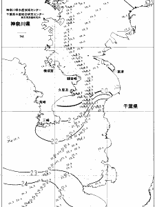 東京湾口海況図(2021/10/24)