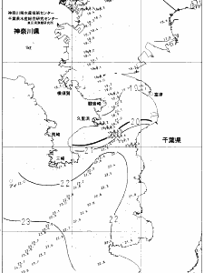 東京湾口海況図(2021/11/07)