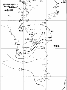 東京湾口海況図(2021/11/09)