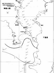 東京湾口海況図(2021/11/13)