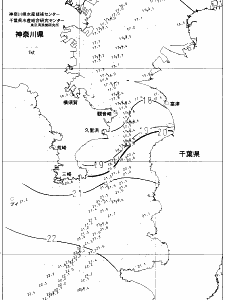 東京湾口海況図(2021/11/23)
