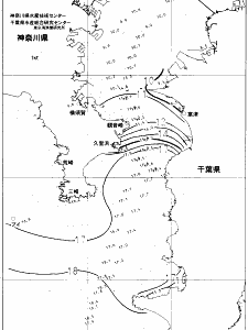 東京湾口海況図(2022/01/24)