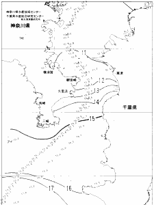 東京湾口海況図(2022/02/28)