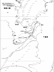 東京湾口海況図(2022/03/17)