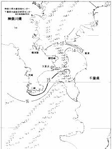 東京湾口海況図(2022/03/23)