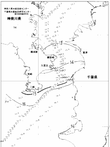 東京湾口海況図(2022/03/24)