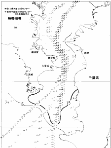東京湾口海況図(2022/03/31)