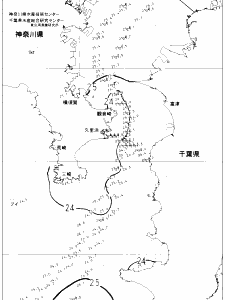 東京湾口海況図(2022/07/10)