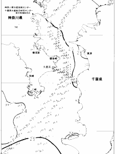 東京湾口海況図(2022/07/13)