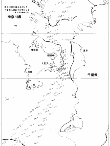 東京湾口海況図(2022/07/19)