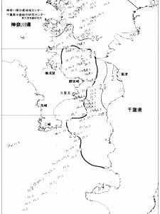 東京湾口海況図(2022/07/21)
