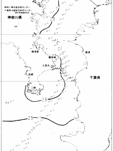 東京湾口海況図(2022/07/23)