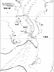 東京湾口海況図(2022/07/27)