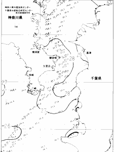 東京湾口海況図(2022/08/03)
