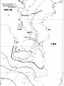 東京湾口海況図(2022/08/31)