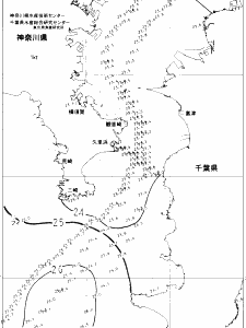 東京湾口海況図(2022/09/24)