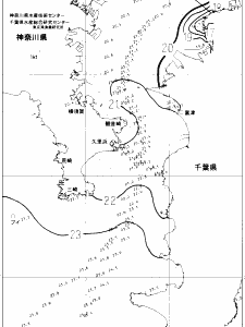 東京湾口海況図(2022/10/14)
