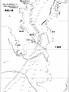 東京湾口海況図(2022/10/23)