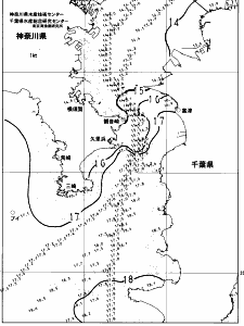 東京湾口海況図(2023/03/25)