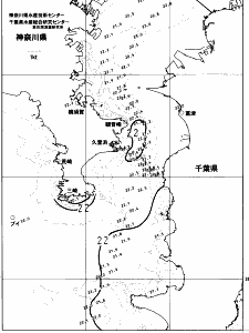 東京湾口海況図(2023/06/15)