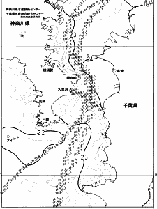 東京湾口海況図(2023/07/01)