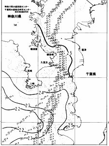 東京湾口海況図(2023/07/15)