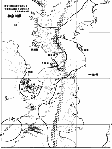 東京湾口海況図(2023/07/21)