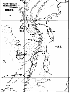東京湾口海況図(2023/07/24)