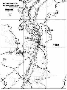 東京湾口海況図(2023/07/28)