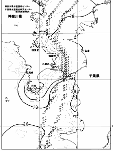 東京湾口海況図(2023/08/20)
