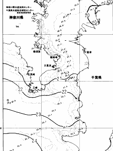 東京湾口海況図(2023/10/27)
