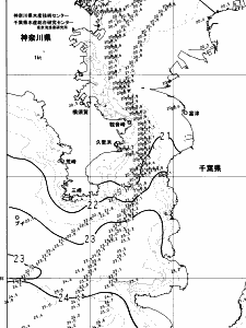 東京湾口海況図(2023/10/29)