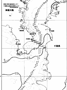 東京湾口海況図(2023/11/10)