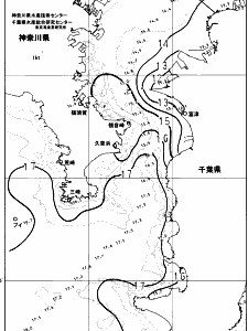 東京湾口海況図(2023/12/22)