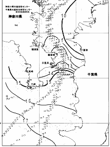 東京湾口海況図(2025/02/09)
