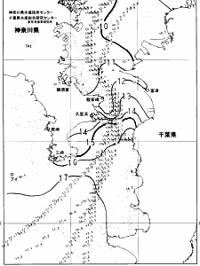 東京湾口海況図(2025/02/16)