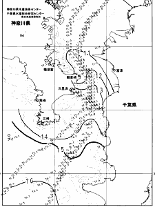 東京湾口海況図(2025/03/01)