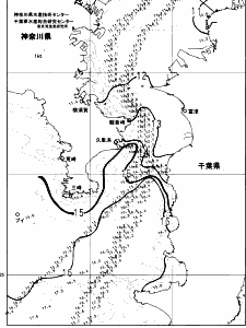 東京湾口海況図(2025/03/22)