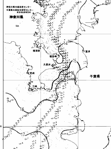 東京湾口海況図(2025/03/30)