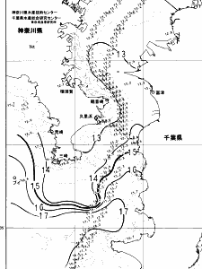 東京湾口海況図(2025/04/05)