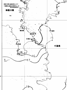東京湾口海況図(2025/04/13)