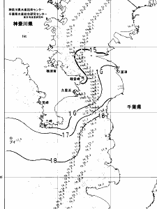 東京湾口海況図(2025/04/14)