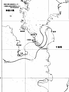 東京湾口海況図(2025/04/19)
